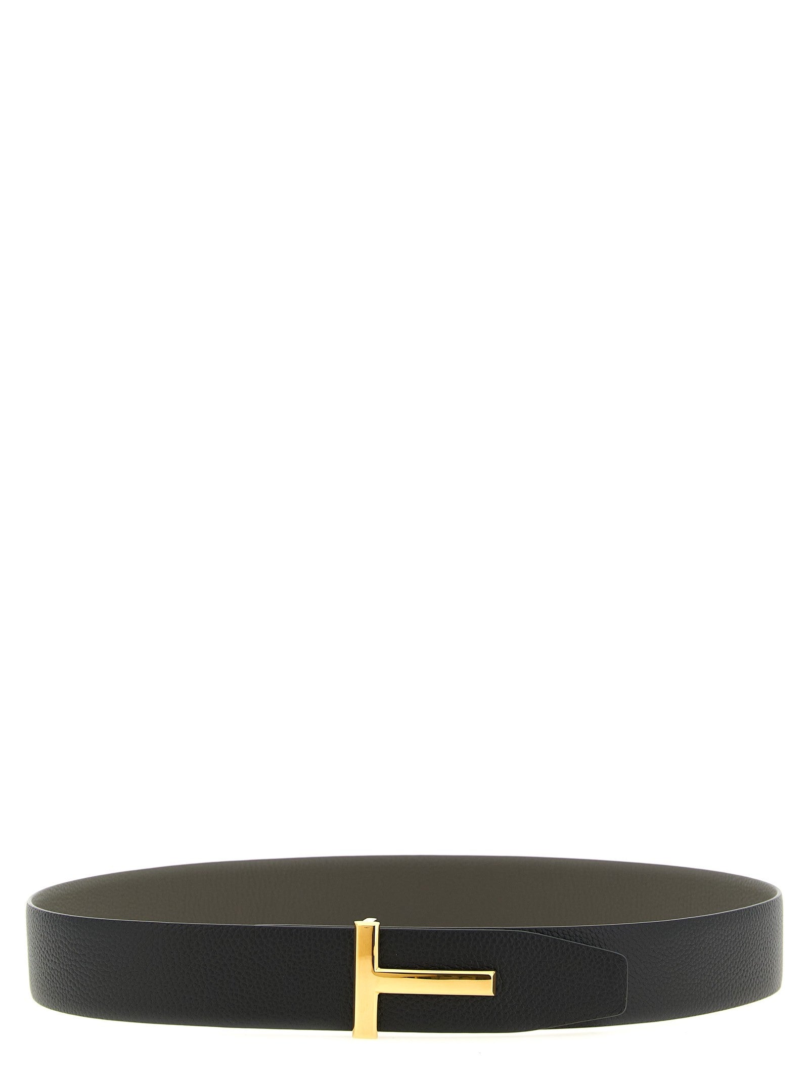 Tom Ford Icon Reversible Belt Gold