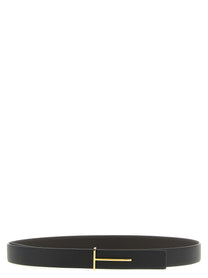 Tom Ford Icon Reversible Belt Gold