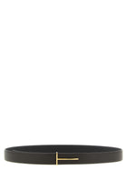 Tom Ford Icon Reversible Belt Gold