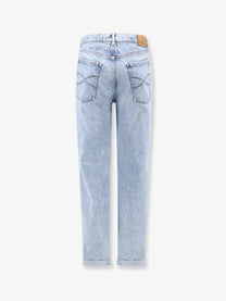 Brunello Cucinelli Men's Iconic Fit Jeans Blue