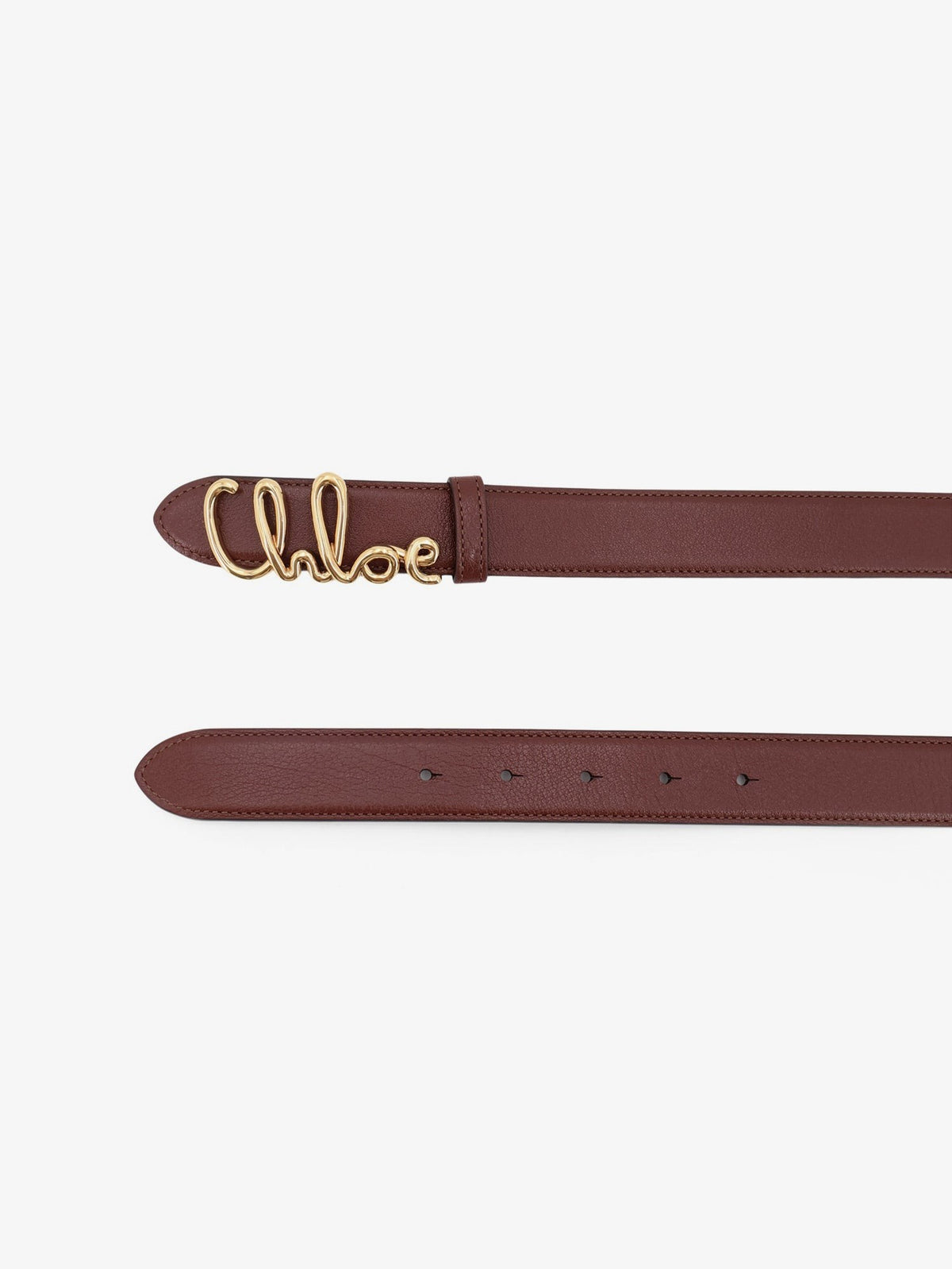 Chloé Women's Chloé Iconic Belt Brown, view 2