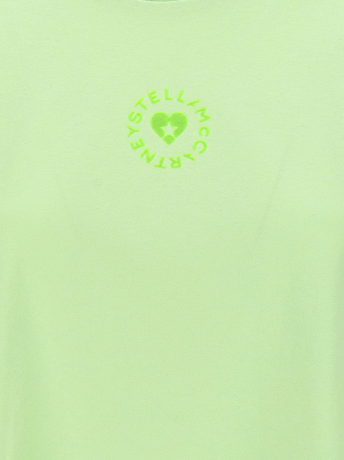 Stella McCartney Iconic Mini Heart Shirt Green