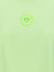 Stella McCartney Iconic Mini Heart Shirt Green