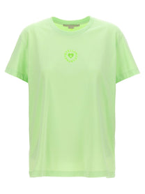 Stella McCartney Iconic Mini Heart Shirt Green