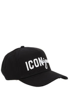 Dsquared2 Men's Iconique Baseball Hat Black, view 3