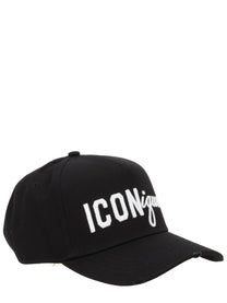 Dsquared2 Men's Iconique Baseball Hat Black