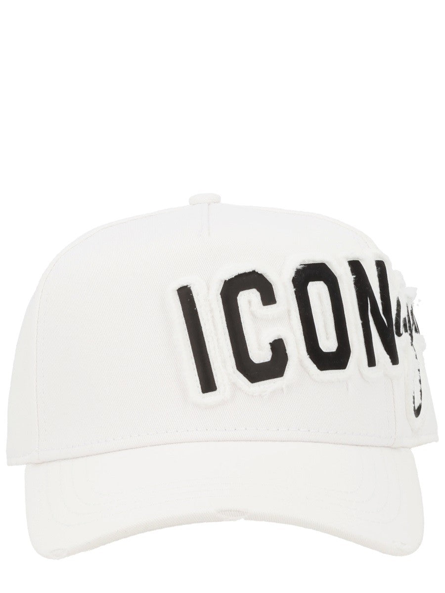 Dsquared2 Men's Iconique Baseball Hat White