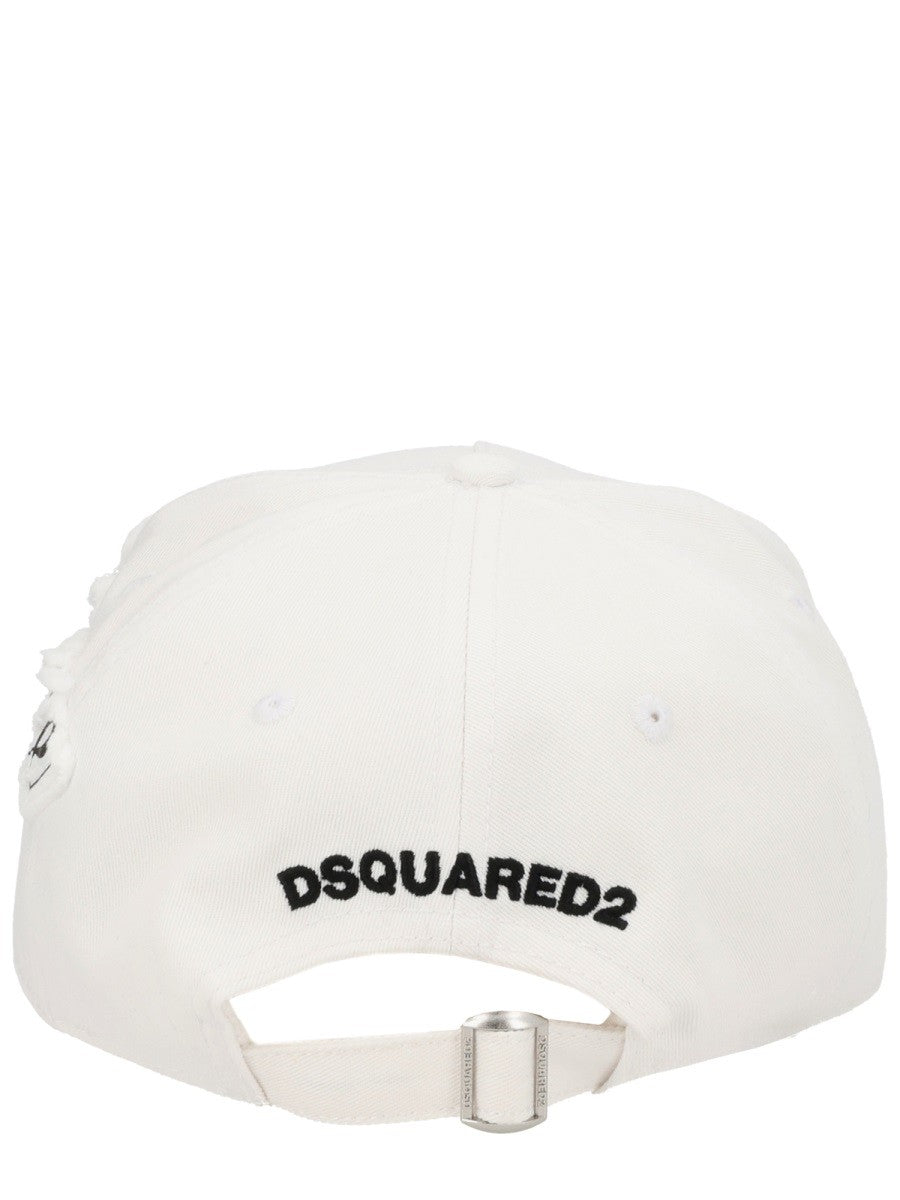 Dsquared2 Men's Iconique Baseball Hat White
