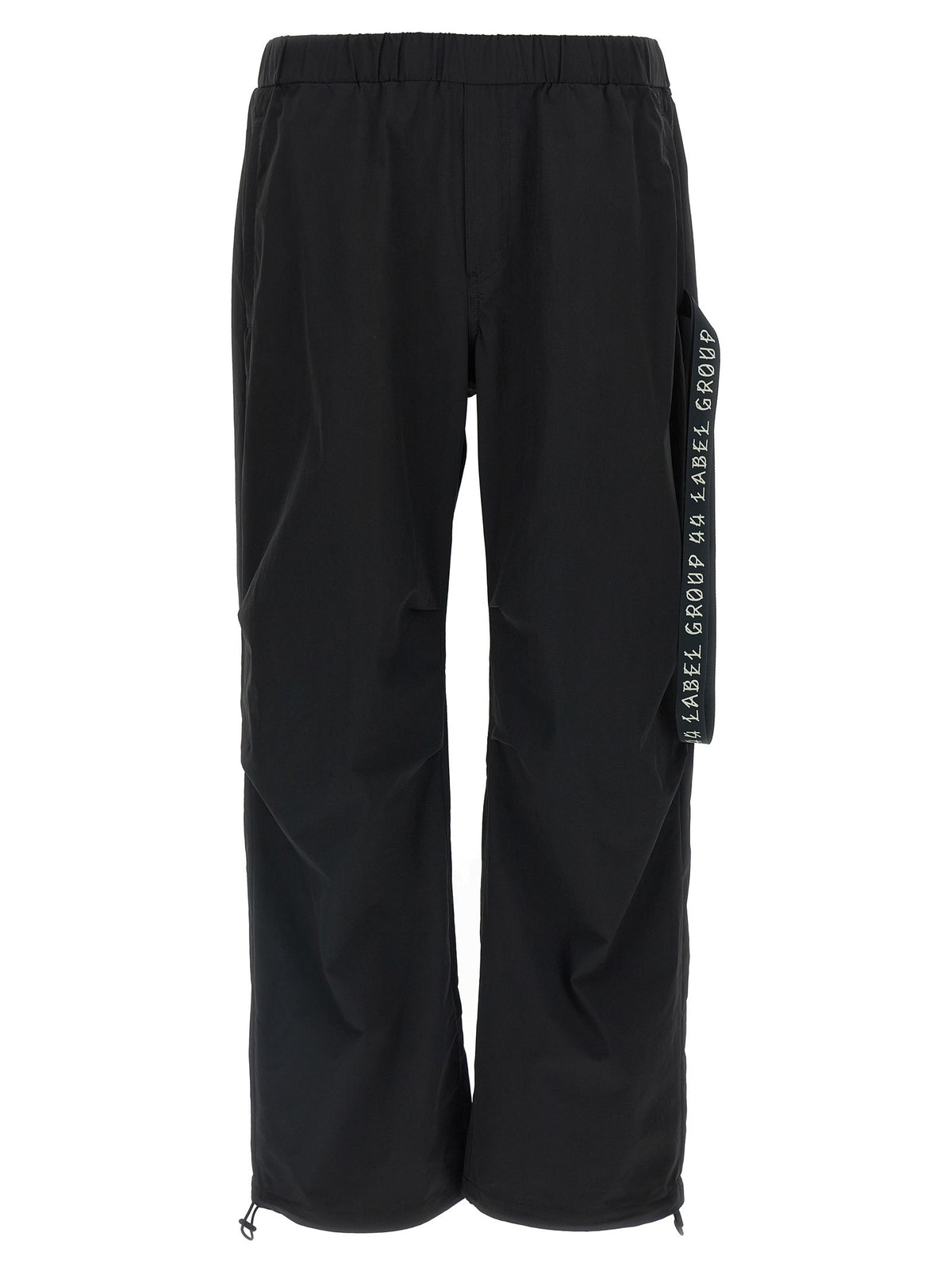 44 LABEL GROUP Id Drawsting Pants Black
