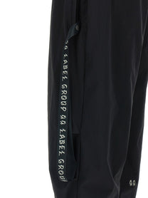 44 LABEL GROUP Id Drawsting Pants Black