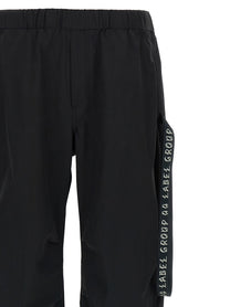44 LABEL GROUP Id Drawsting Pants Black