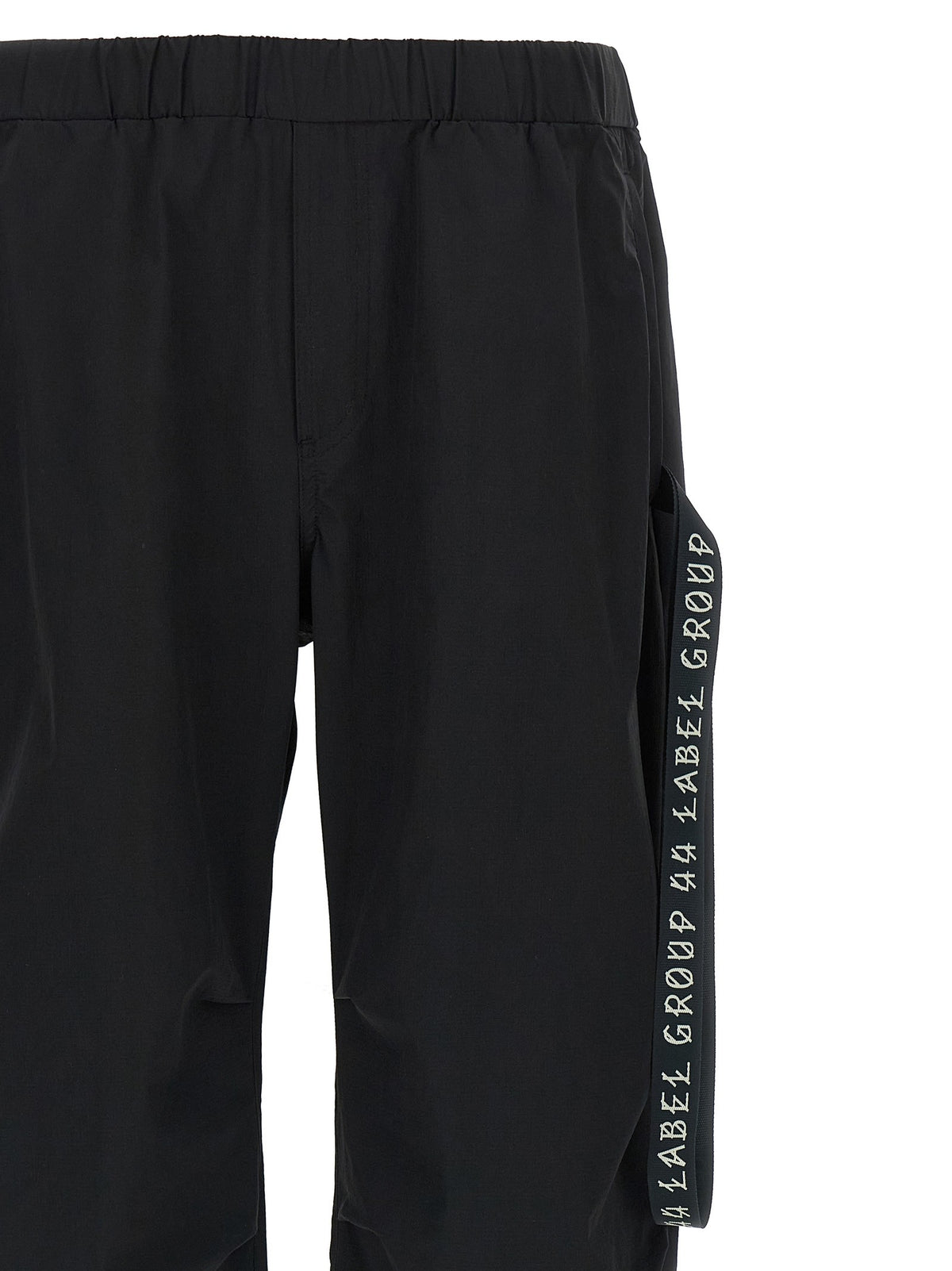 44 LABEL GROUP Id Drawsting Pants Black