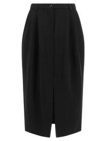 Dolce &amp; Gabbana Identity Collection Skirt Black