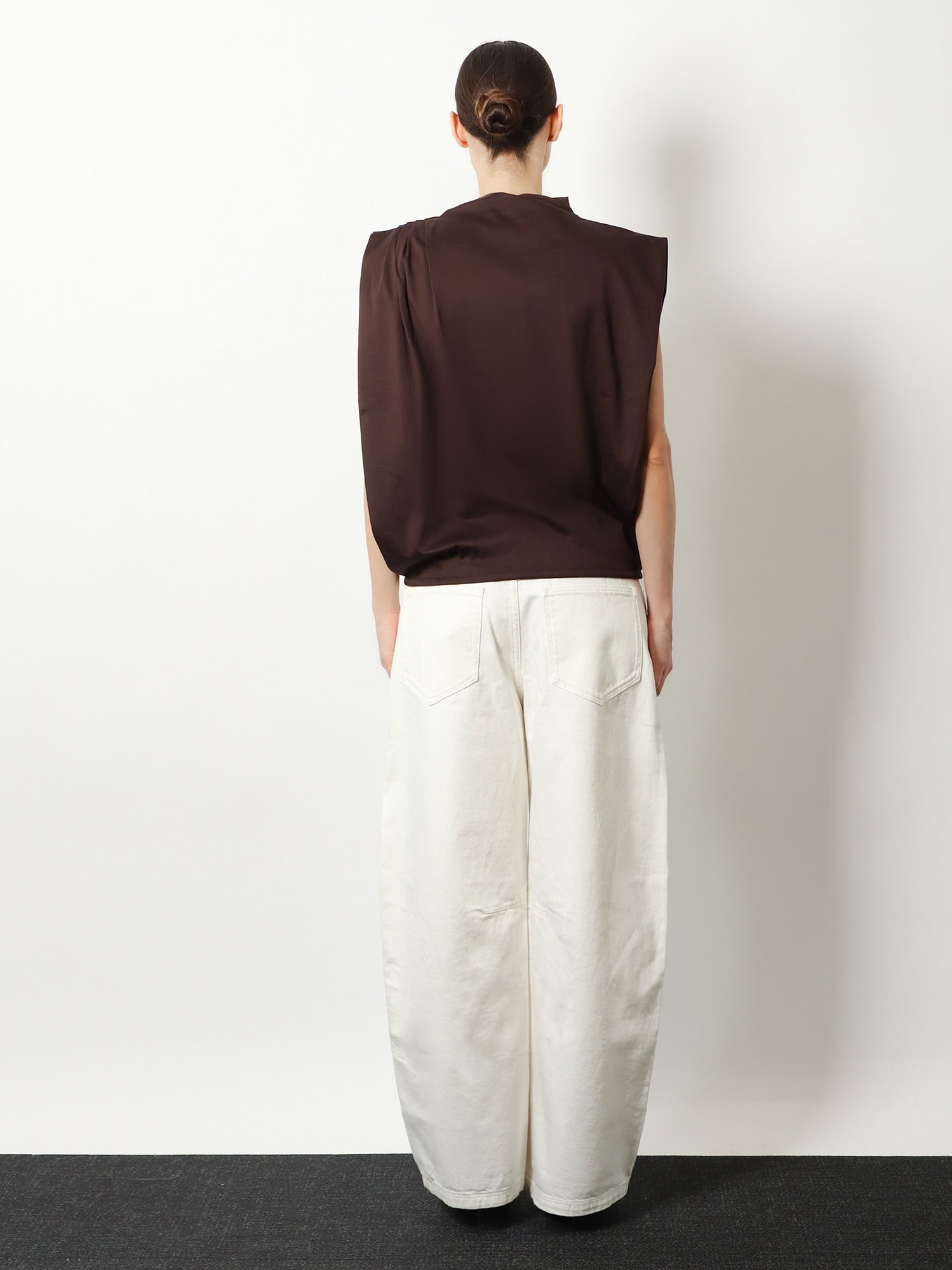 Soeur Women's Idris Organic Cotton Top Brown