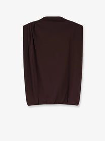 Soeur Women's Idris Organic Cotton Top Brown