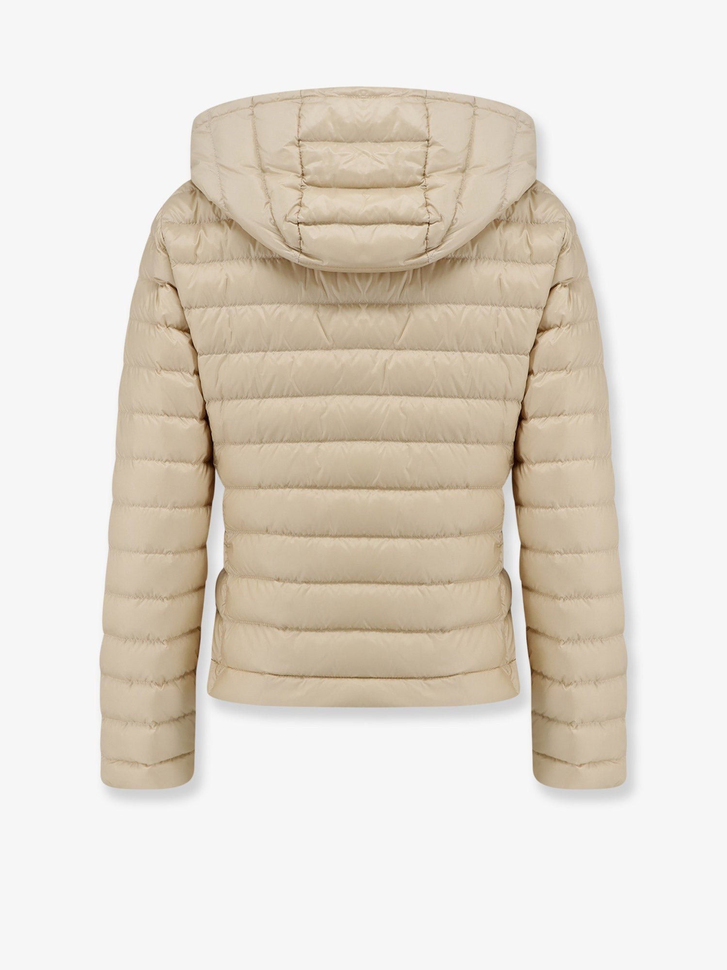 Moncler Women's Igelhood Recycled Longue Saison Short Down Jacket Pink