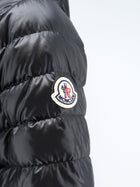 Moncler Women's Igelhood Recycled Longue Saison Short Down Jacket Black, view 3