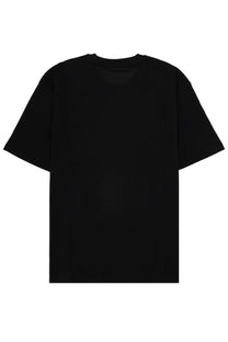 Black short-sleeved crew neck t-shirt from ih nom uh nit men’s corona mask shirt collection