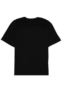 Ih nom uh nit men’s dobermann black short-sleeved t-shirt with simple crew neck design