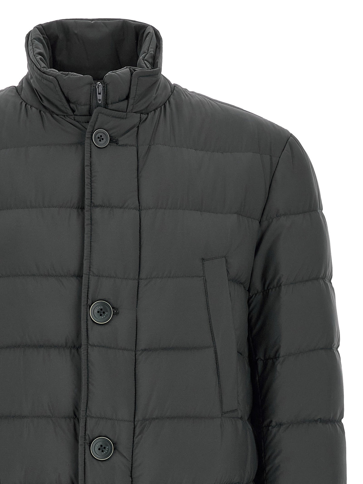 Herno Il Coat Down Jacket Grey, view 3