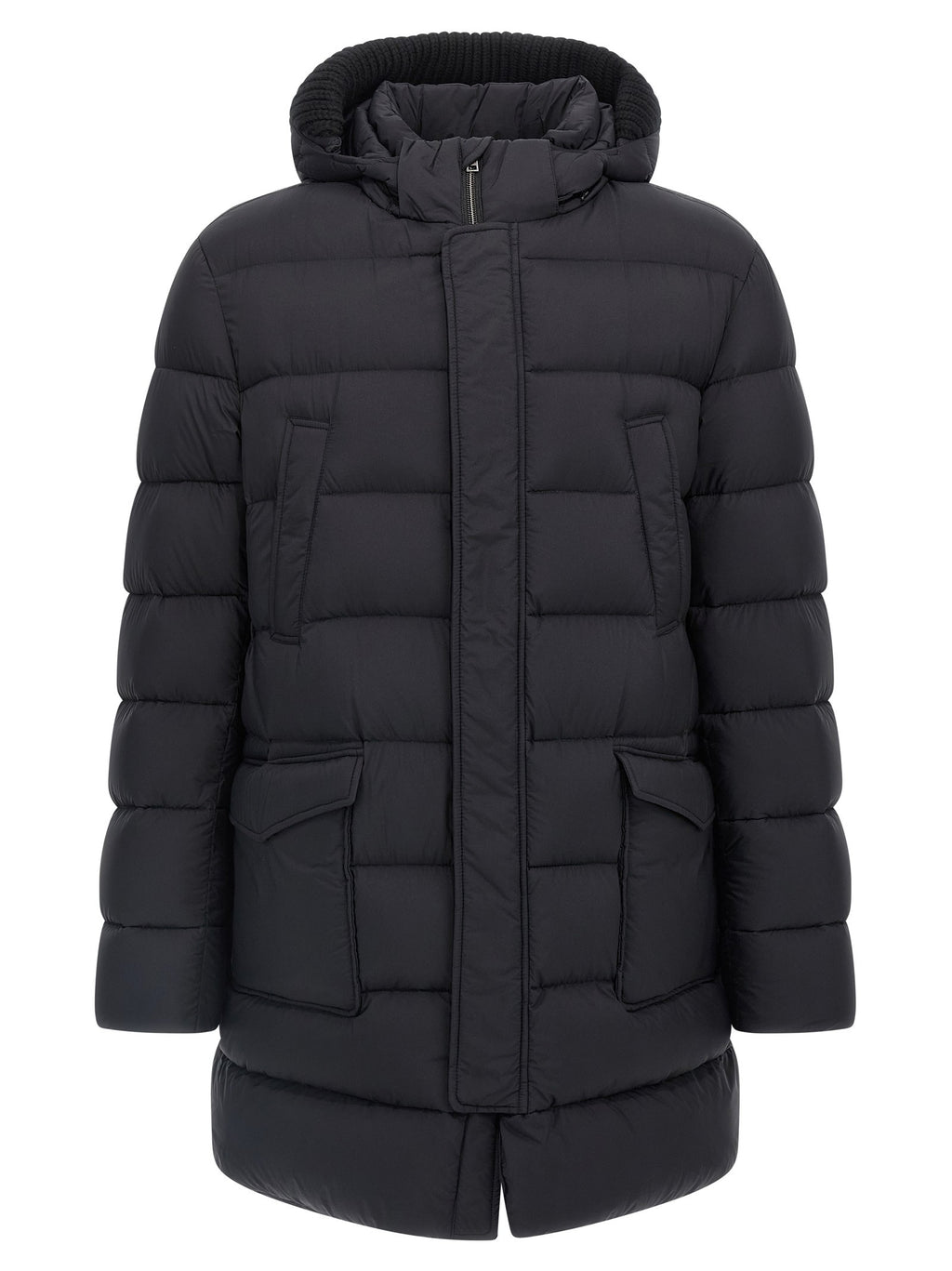 Herno Il Parka Down Jacket Black