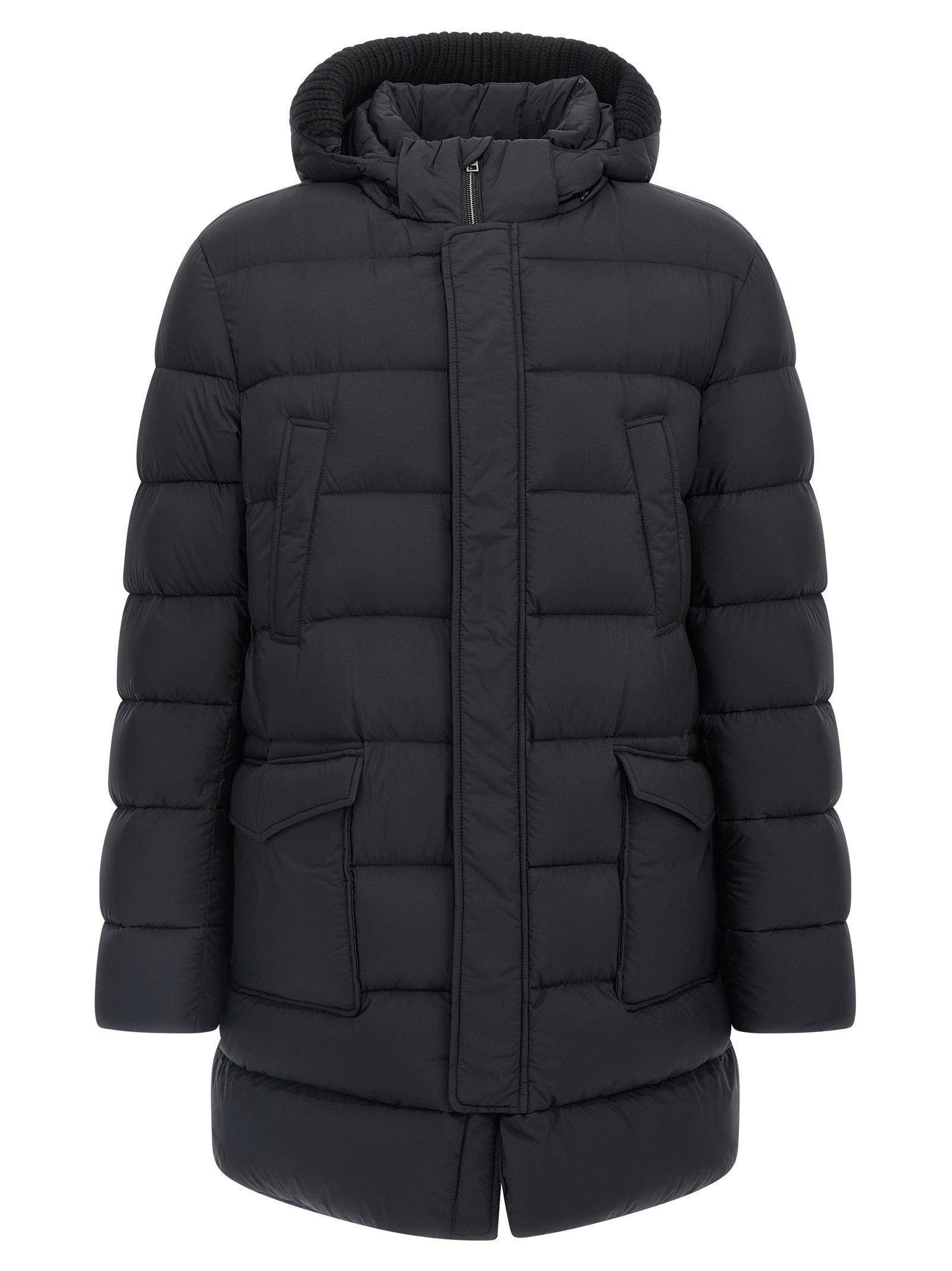 Herno Il Parka Down Jacket Black