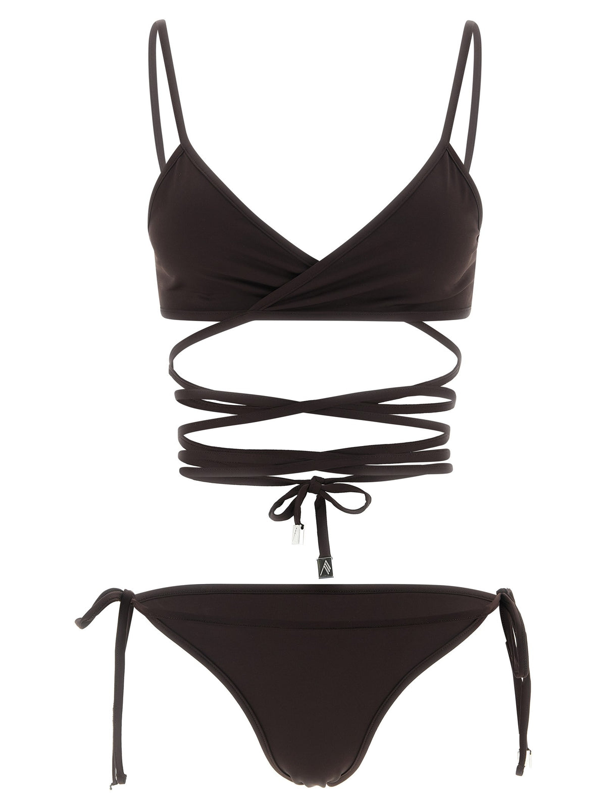 The Attico Il Primo Bagno Bikini Brown