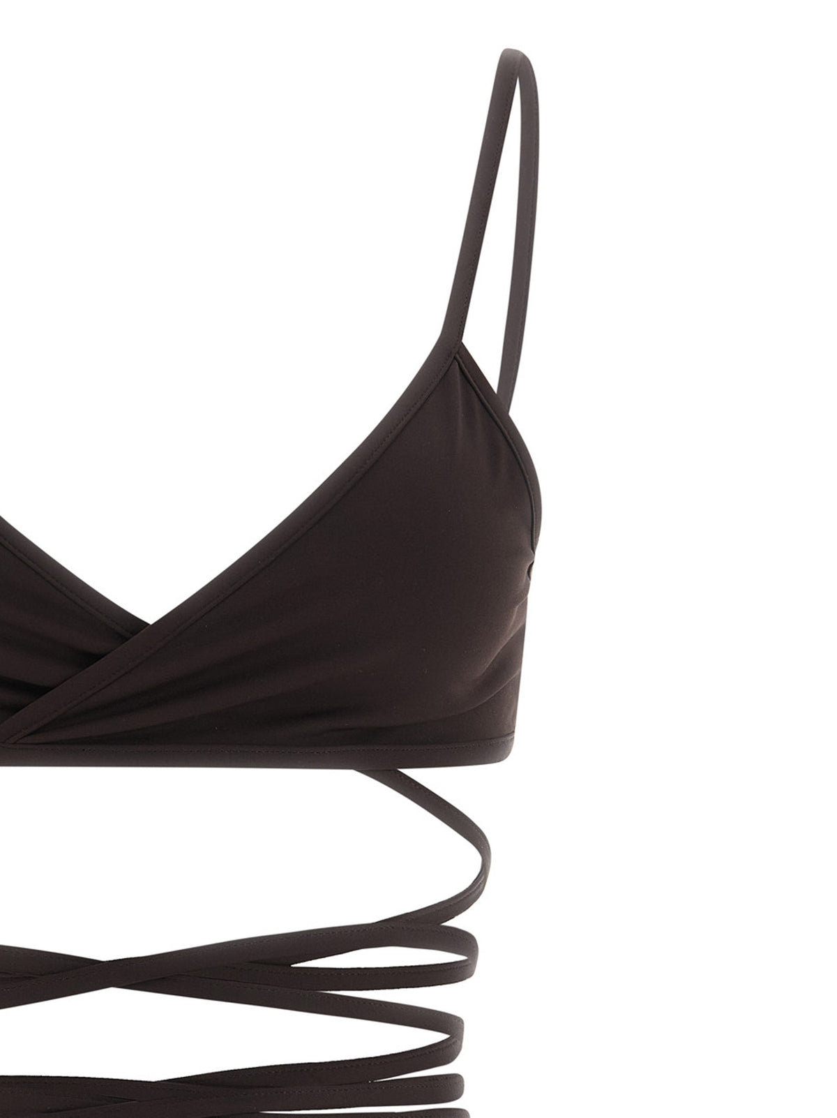 The Attico Il Primo Bagno Bikini Brown