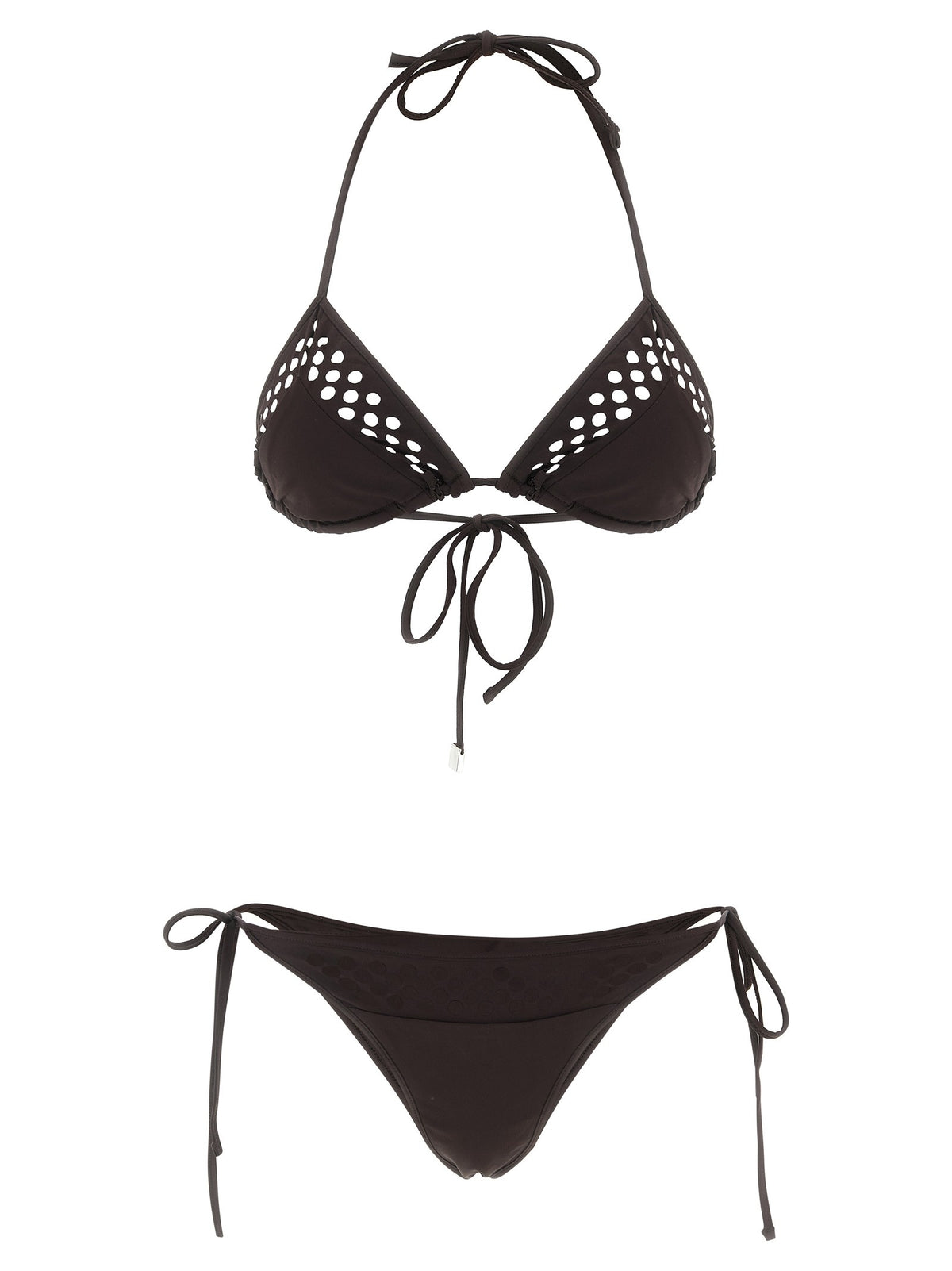 The Attico Il Primo Bagno Bikini Brown