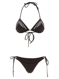 The Attico Il Primo Bagno Bikini Brown