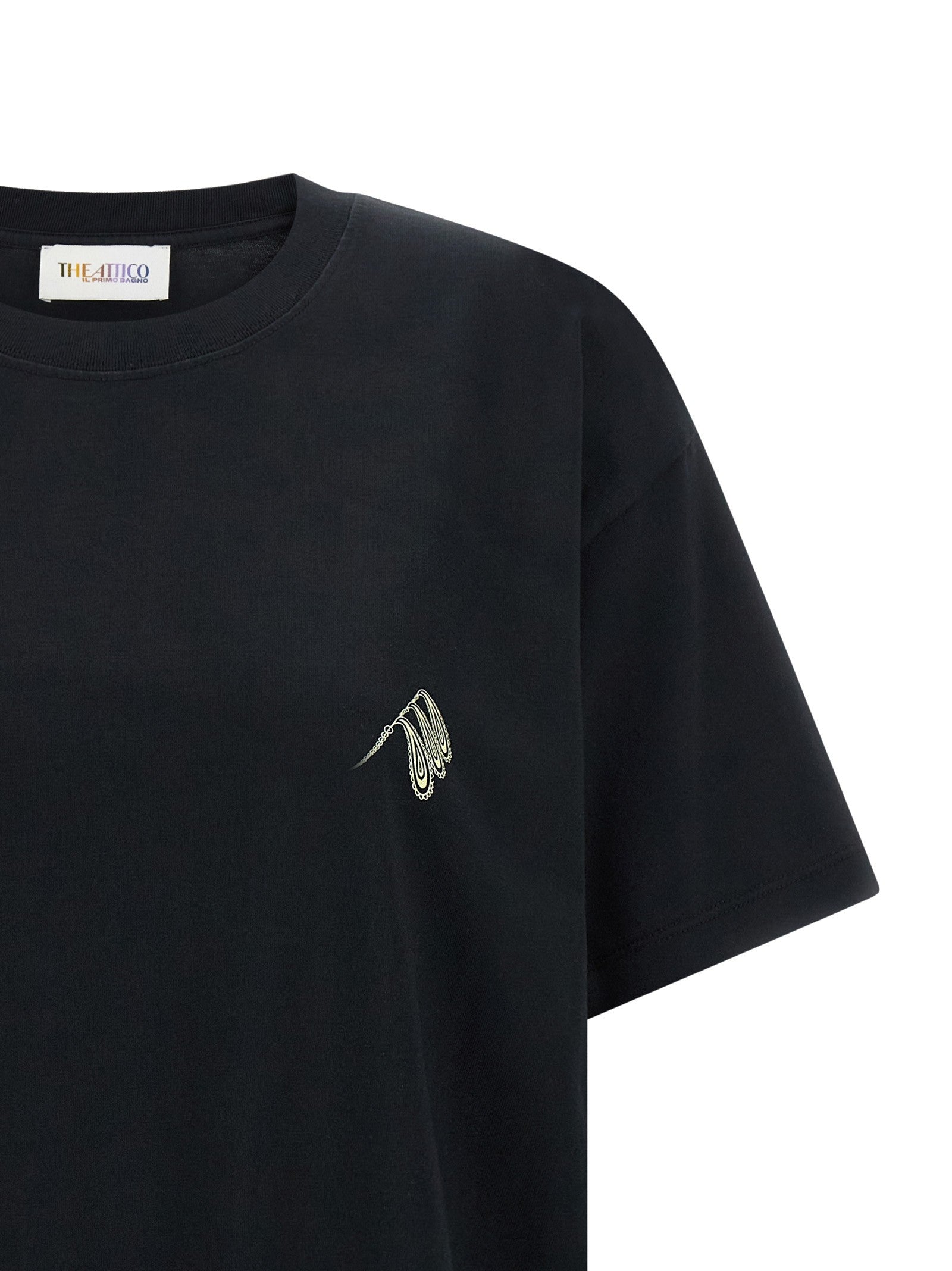 The Attico Il Primo Bagno Shirt Black