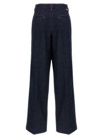 Zimmermann Illustration Denim Jeans Blue