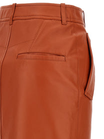 Zimmermann Illustration Midi Skirt Orange