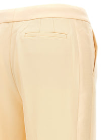 Zimmermann Illustration Straight Tux Pants Beige