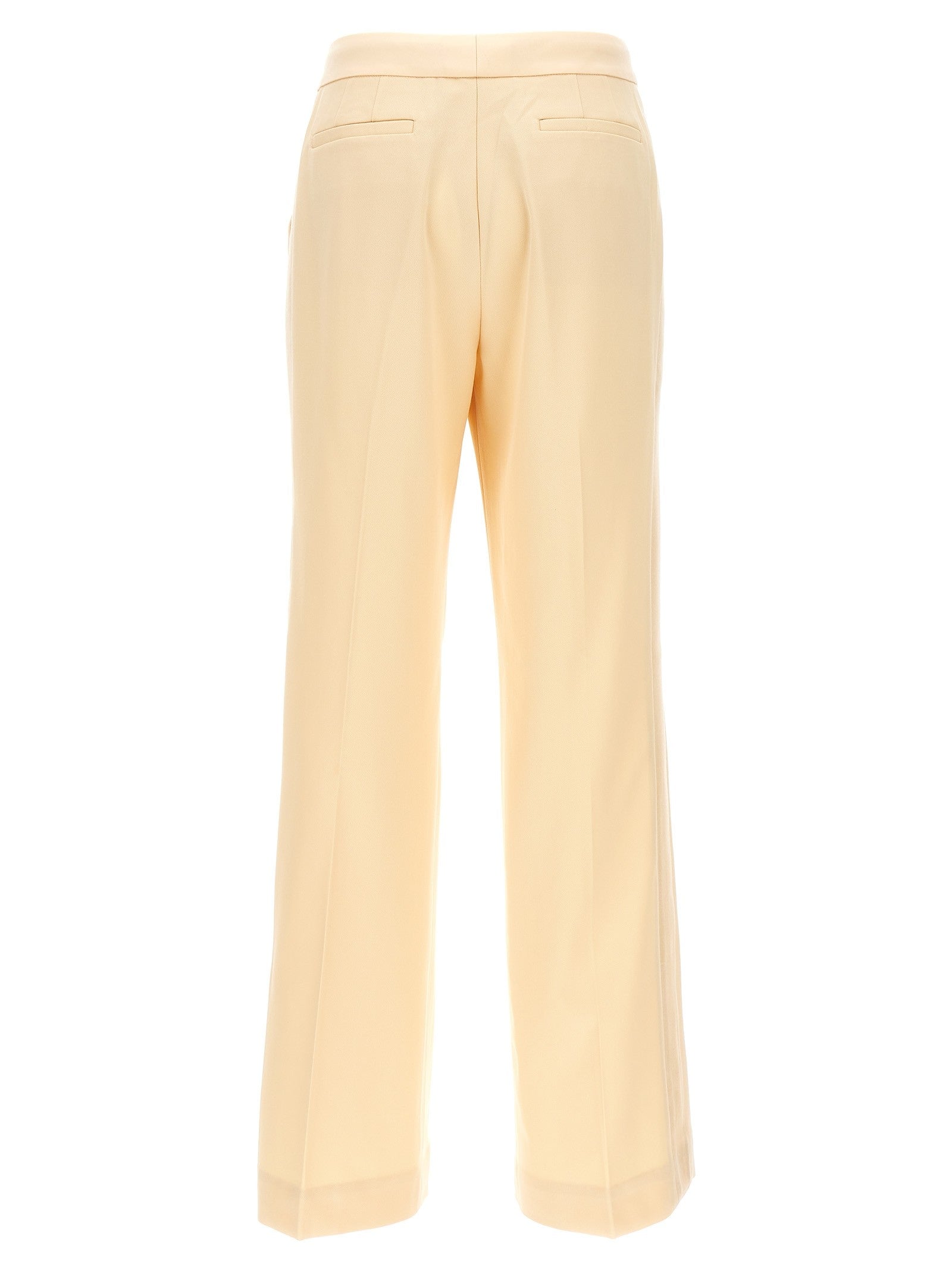 Zimmermann Illustration Straight Tux Pants Beige