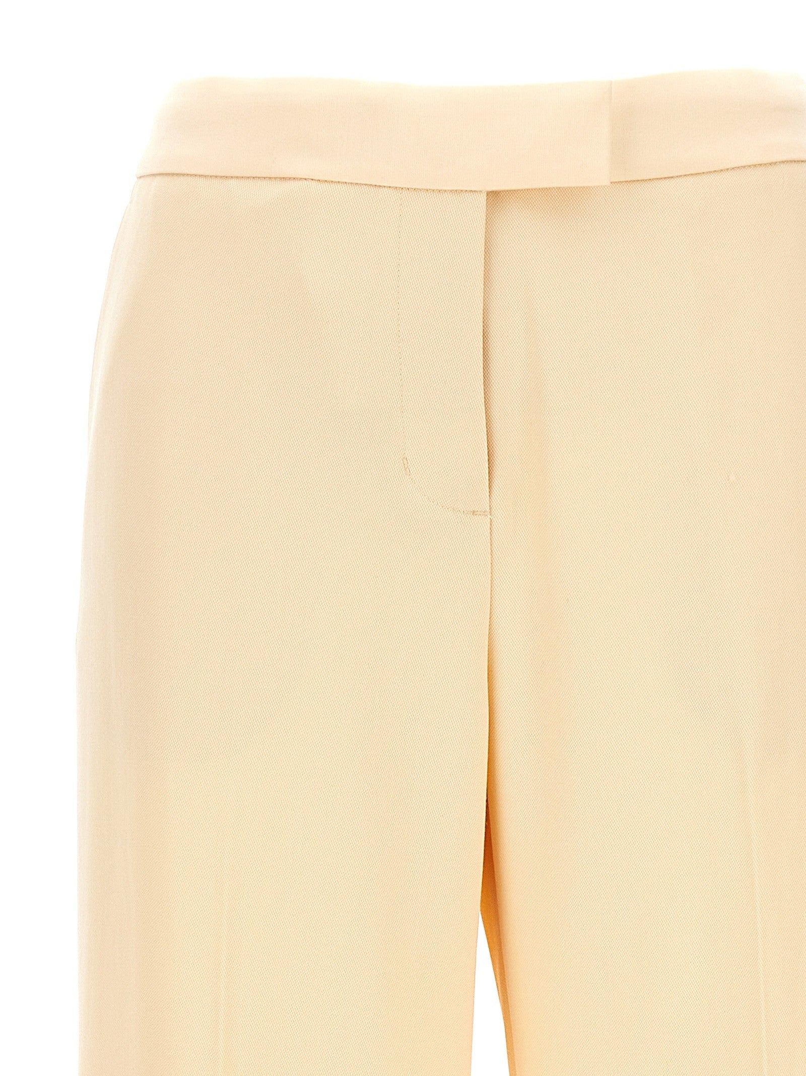 Zimmermann Illustration Straight Tux Pants Beige