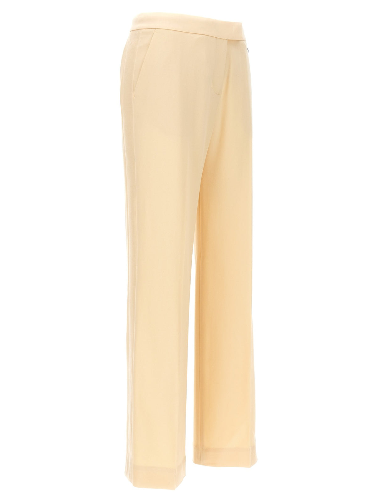 Zimmermann Illustration Straight Tux Pants Beige, view 3