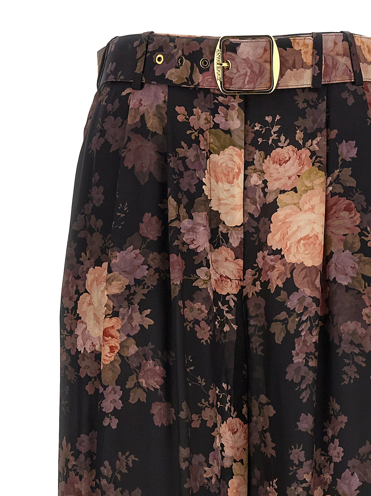 Zimmermann Illustration Tuck Pants Gold, view 3