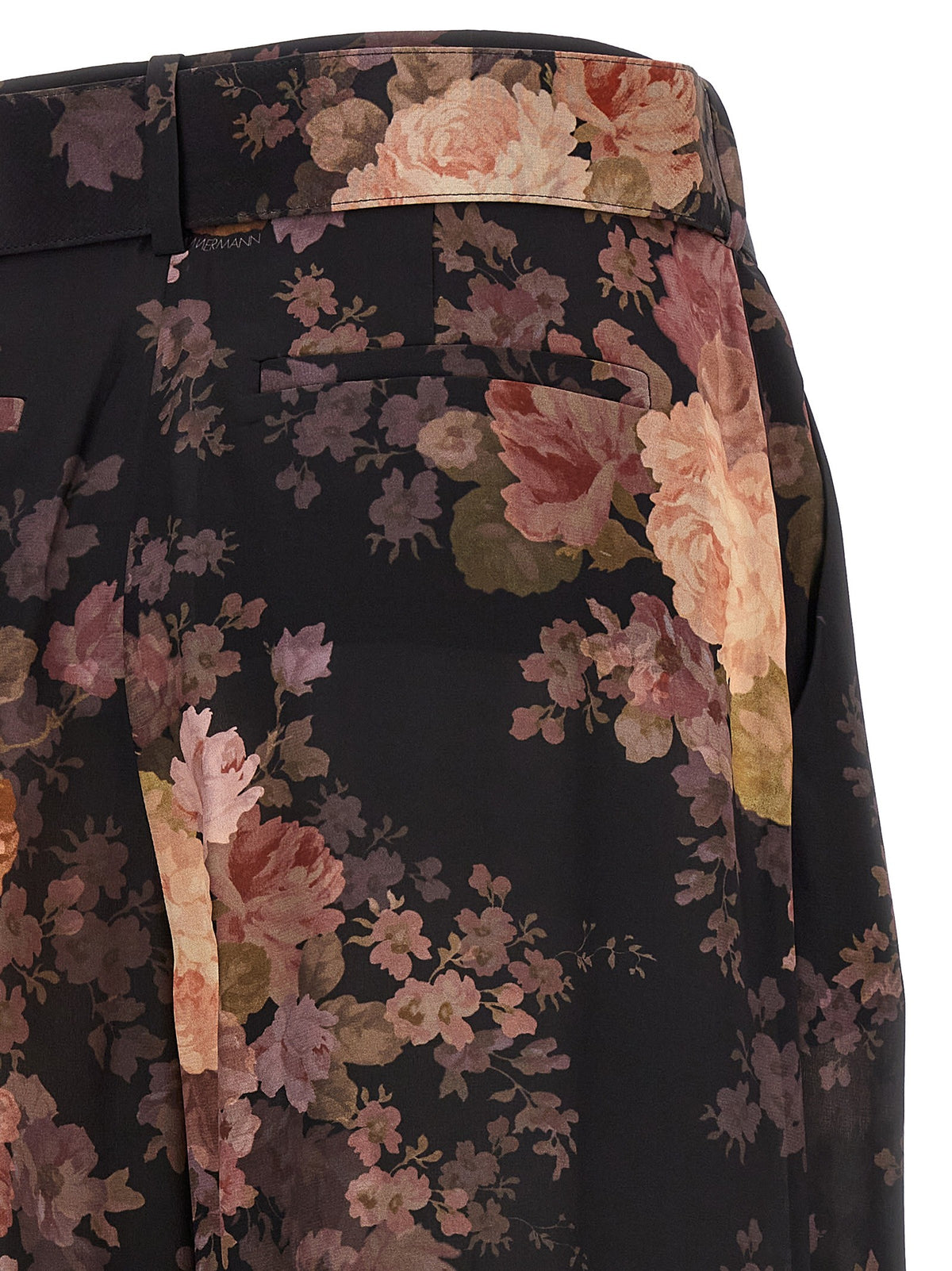 Zimmermann Illustration Tuck Pants Gold, view 4