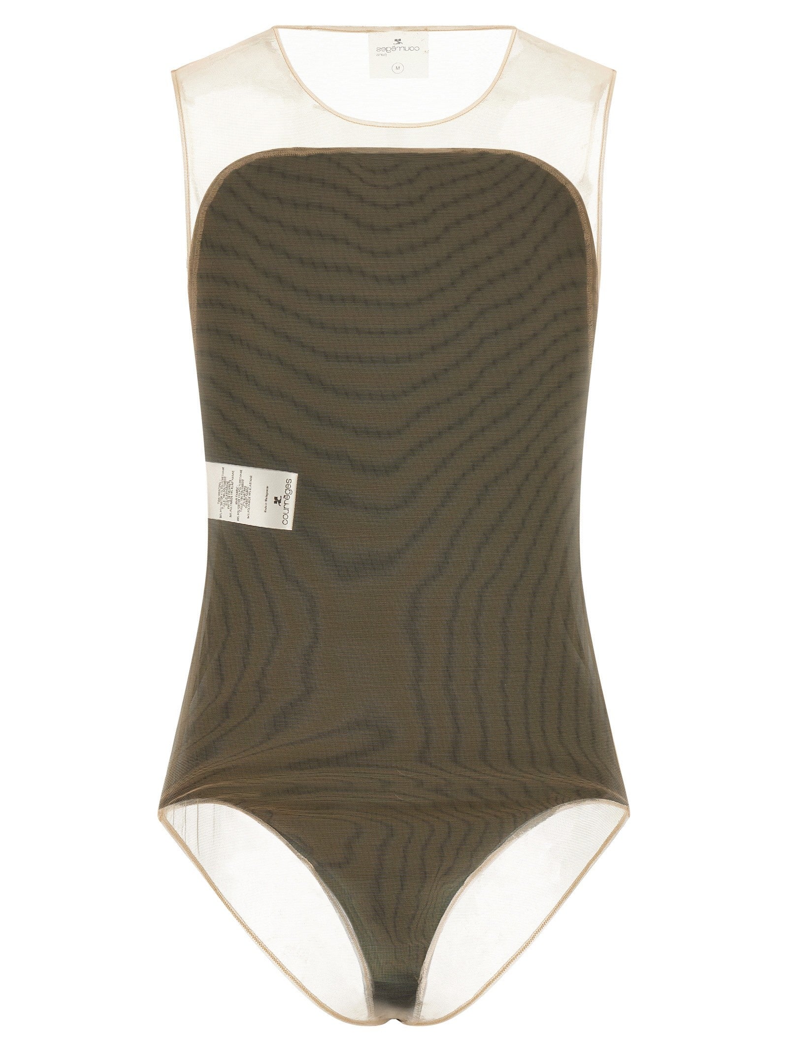 courrèges Ilusion Sunshiel Bodysuit Black