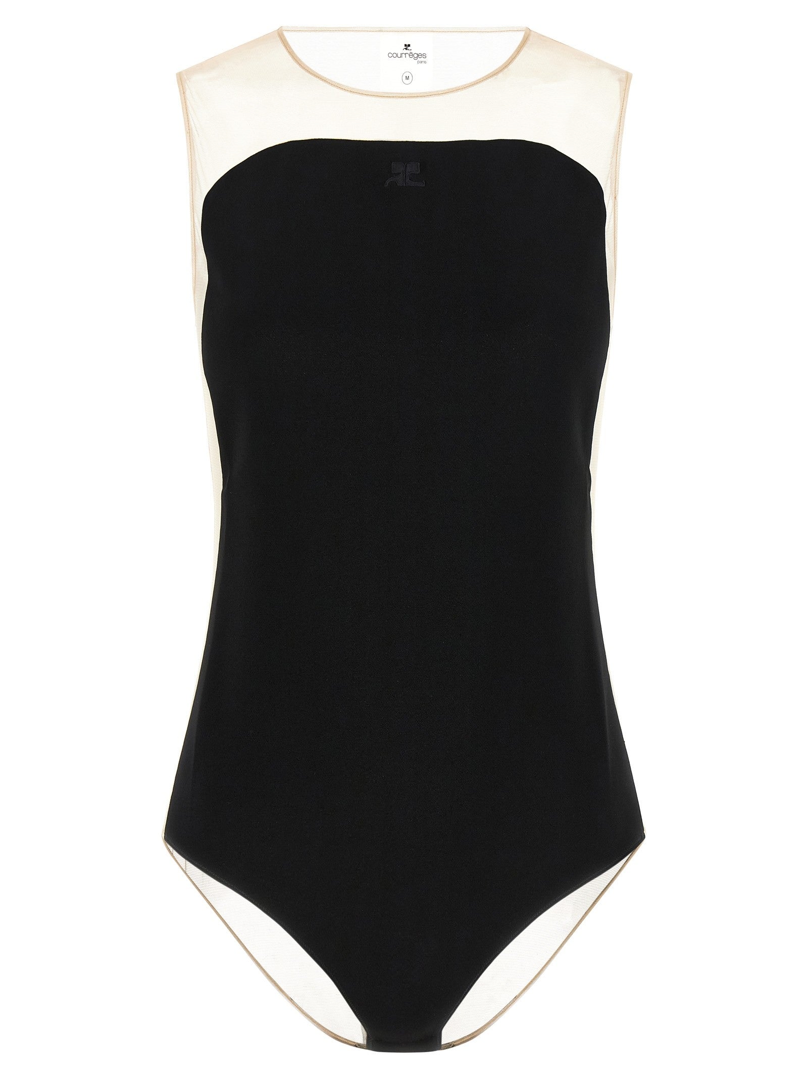 courrèges Ilusion Sunshiel Bodysuit Black