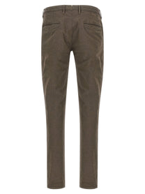 INCOTEX - INCOTEX - Micro check pants - Men’s Pants