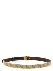 Gucci Incrocio GG Belt Beige