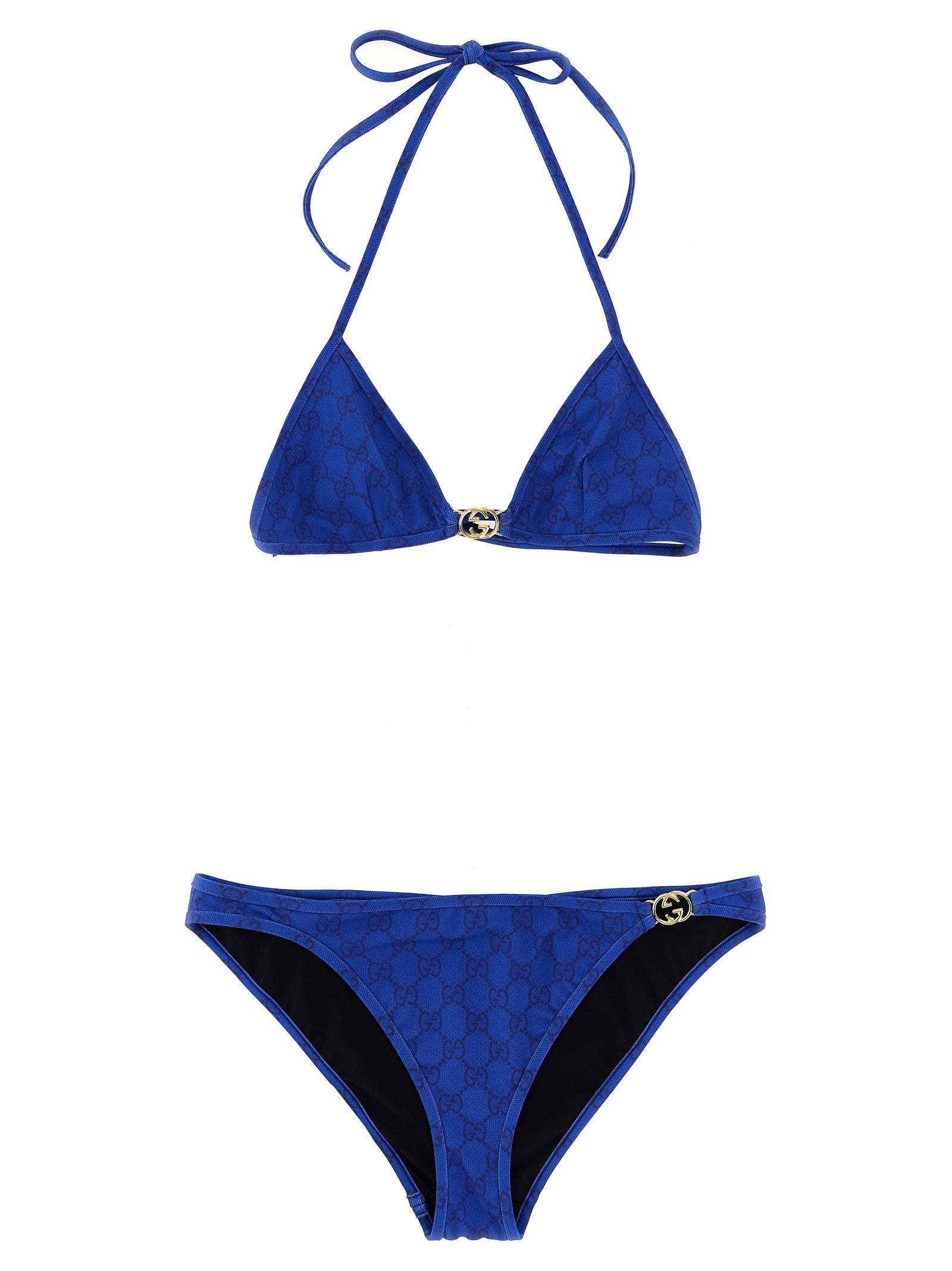 Gucci Incrocio GG Bikini Blue