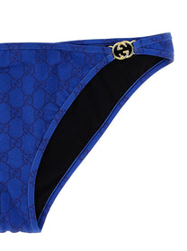 Gucci Incrocio GG Bikini Blue