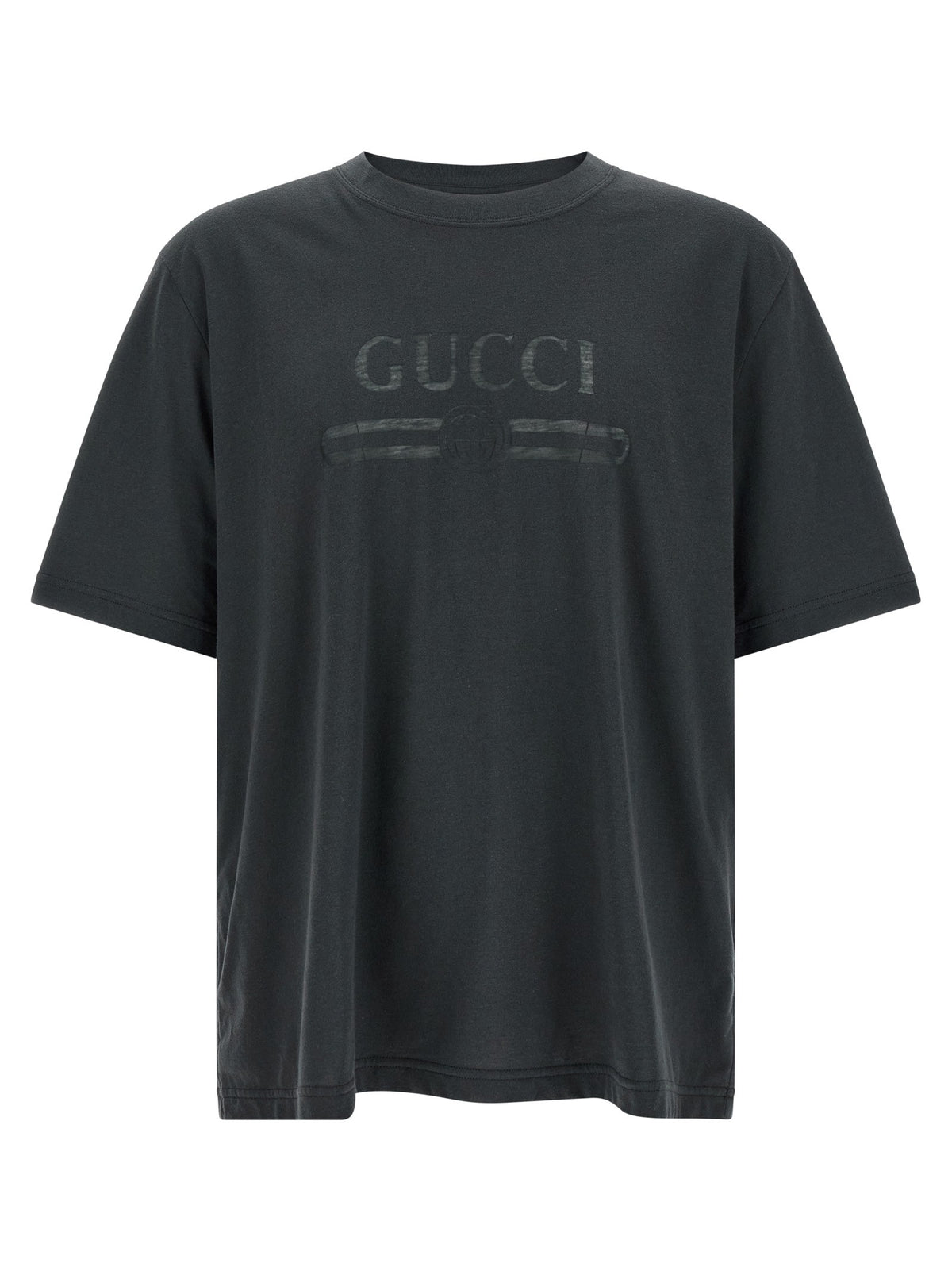 Gucci Incrocio GG Devoré Shirt Grey