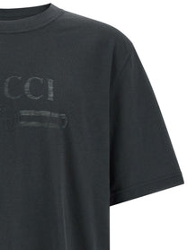 Gucci Incrocio GG Devoré Shirt Grey