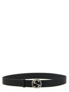 Gucci Incrocio GG Reversible Belt Black, view 2