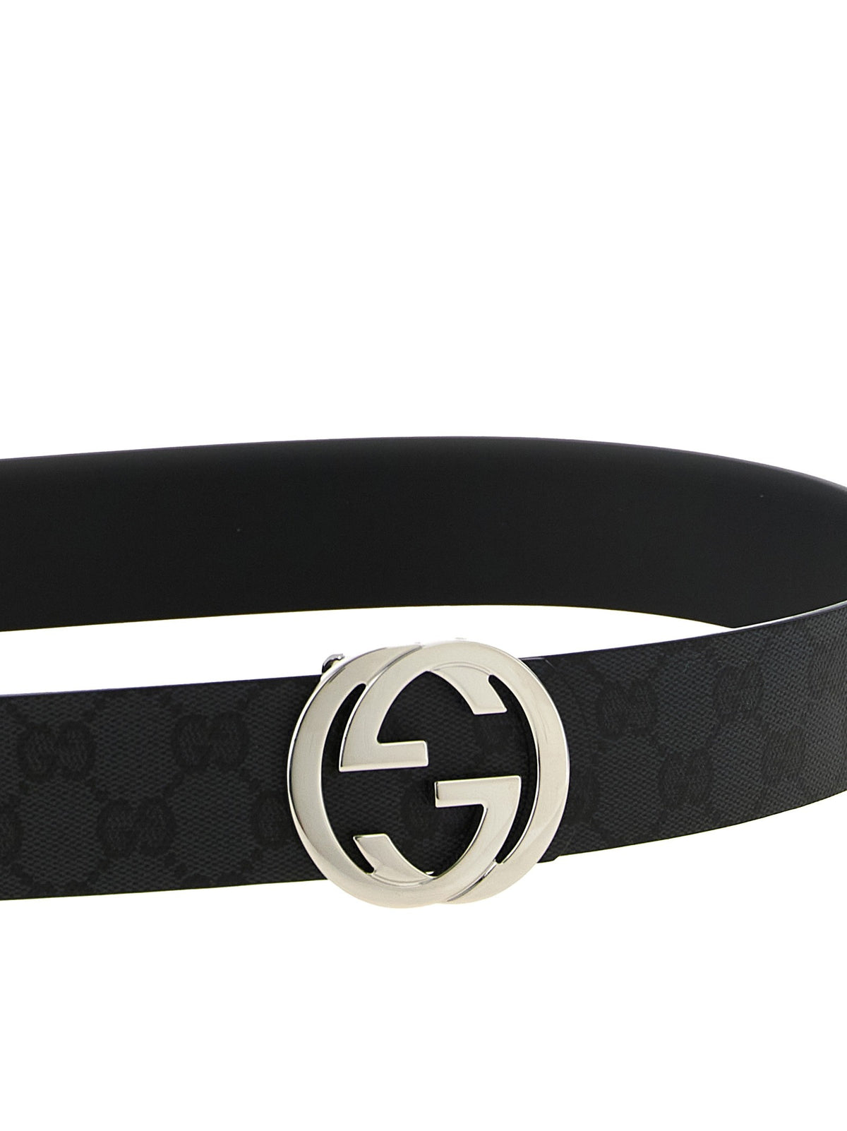 Gucci Incrocio GG Reversible Belt Black, view 4