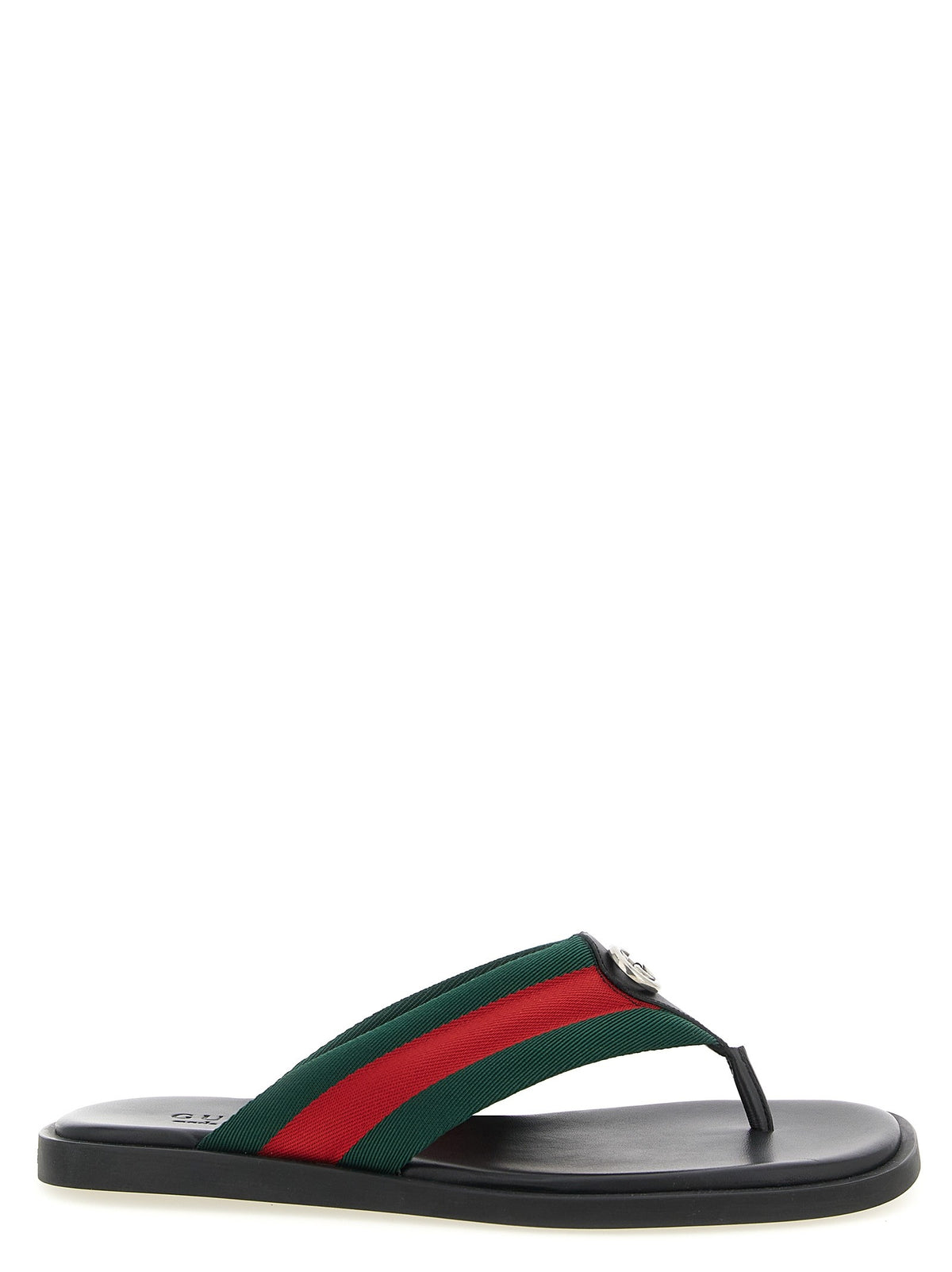 Gucci Incrocio GG Sandals Gold